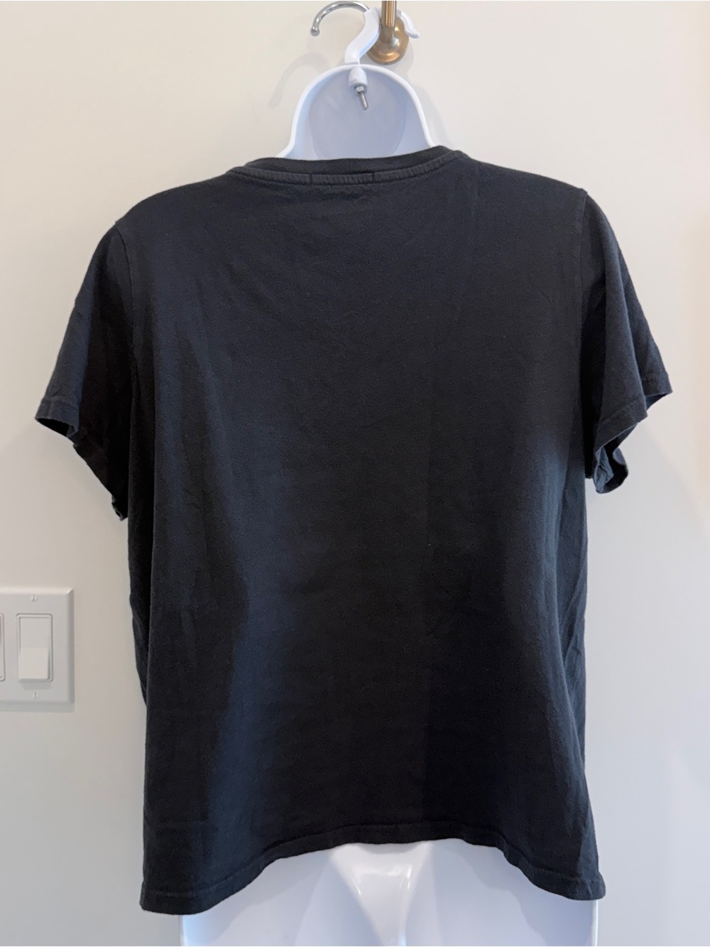 Marine Layer Black V-Neck Short Sleeve Tee - Picture 2 of 3